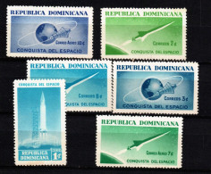 Dominicana Space Conquer Moon Satellite Rocket MNH Stamp Set - North  America