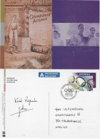 1998 Norvège: Entier Postal émis Pour Les Jeux Olympiques D'Hiver De Nagano: Allumage De La Flamme à Olympie - Hiver 1998: Nagano