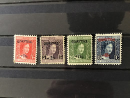 Luxembourg 1924 Death Of Grand Duchess Mint SG 227-30 Yv 146-9 Mi 148-51 - Autres & Non Classés