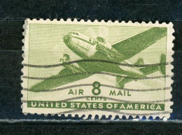 USA : POSTE AÉRIENNE - N° Yvert 27 Obli. - 2a. 1941-1960 Used