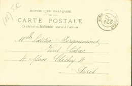 CPA CP Decazeville Haut Fourneau N°2 F Chirac YT N°111 Blanc CAD Aubin Aveyron 17 10 1904 - Decazeville