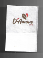 Tovagliolino Da Caffè - Caffè D'Amore - Company Logo Napkins