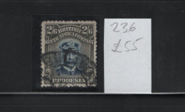 BRITISH SOUTH AFRICA COMPANY 1913/36 KGV 2 SHILLINGS USED STAMP   STANLEY GIBBONS No 236 AND VALUE GBP 55.00 - Used Stamps