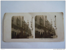 Foto Photo Cairo Strasse Bab-el-Charich Form 18 X 9 Cm Steglitz Berlin 1904 - Stereoscoopen