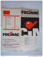 Pochette Photo Dia FOCINAC Antwerpen Brussel 10,5 X 24 Cm - Supplies And Equipment