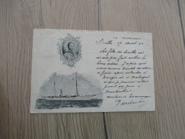 CPA- Yacht La " Maroussia " Croisière Avec Le Duc D'Orleans Autographe Et Lettre Du Commandant Seville 1902 - Otros & Sin Clasificación