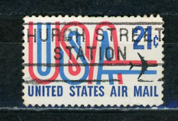 USA : POSTE AÉRIENNE - N° Yvert 72 Obli. - 3a. 1961-… Usados