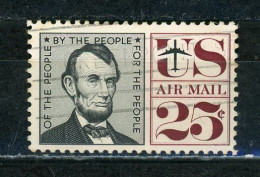 USA : POSTE AÉRIENNE - N° Yvert 60 Obli. - 3a. 1961-… Gebraucht