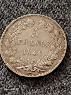 5 Francs Louis Philippe 1844 Bb - 5 Francs