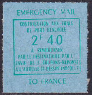 France GREVE N°12 B 2f40 Bleu (erreur) . Qualité:** - Stamps