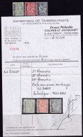 ROUAD N°1 /3 3 Valeurs Surchargées Sur Timbres D'Alexandrie (certificat Calves Et Jacquart)(fortes Charnières) Qualité:* - Nuevos