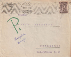 Grèce Lettre Pour L'Allemagne 1921 - Storia Postale