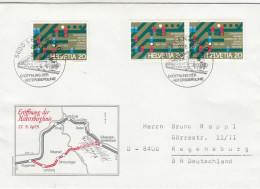 GOOD SWITZERLAND Special Stamped 1975 - Railway - Railway