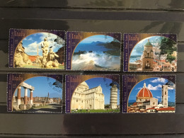 United Nations 2002 Italy Booklet Stamps Used/CTO Mi 906-11 - Gebraucht