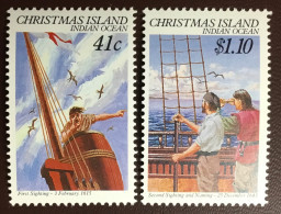 Christmas Island 1990 Discovery Anniversary MNH - Christmas Island