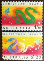 Christmas Island 2001 Year Of The Snake MNH - Christmas Island