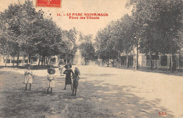 CPA 94 LE PARC SAINT MAUR / LA PLACE DES TILLEULS - Sonstige & Ohne Zuordnung