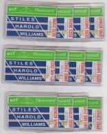 BT 5 Unit  - 'Stiles Harold Williams' Phonecard  Mint - BT Commemorative Issues