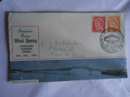 NEW ZEALAND  FDC COVER N  1959  AUCKLAND HABOUR BRIDGE  ENTER LETTER - FDC