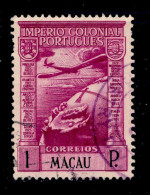 ! ! Macau - 1938 Air Mail 1 Pt - Af. CA 15 - Used - Posta Aerea