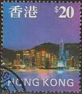 HONG KONG 1997 Hong Kong Skyline - $20 - Multicoloured FU - Used Stamps