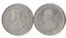 AUSTRALIE GEOGES V, 6 Pence, LOt 1925-1926    Argent  TB - Zonder Classificatie