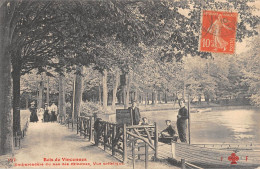 CPA 94 BOIS DE VINCENNES / EMBARCADERE DU LAC DES MINIMES / VUE ARTISTIQUE - Vincennes