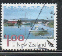 NEW ZEALAND NUOVA ZELANDA 2003 TOURIST ATTRACTIONS COROMANDEL PENINSULA 1$ USED USATO OBLITERE' - Gebruikt