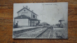 REF 634 : CPA 90 GRANVILLARS La Gare - Grandvillars