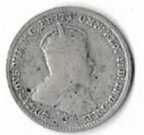 AUSTRALIE GEOGES V, 3 Pence,     Argent  1910 (L)  B+ - Zonder Classificatie