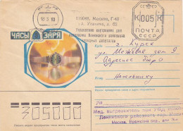 CLOCKS, WATCH, SPECIAL COVER, 1990, RUSSIA - Horloges