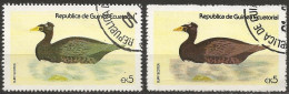 Equatorial Guinea 1978 - Mi Xxx - YT 152-C (  Duck : Surf Scoter ) Two Shades Of Color - Canards