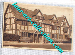 CPA ANGLETERRE STRATFORD UPON AVON, SHAKESPEARE'S BIRTHPLACE - ROYAUME UNI / CARTE POSTALE ANCIENNE, POST CARD (1993) - Stratford Upon Avon
