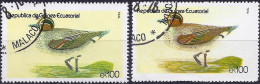 Equatorial Guinea 1978 - Mi Xxx - YT 152-H (  Duck : Green-winged Teal ) Two Shades Of Color - Canards