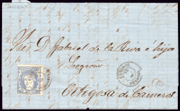 Segovia - Edi O 107 - Carta Mat Fech. Tp. II "Cuellar" - Storia Postale