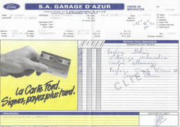 LA VALETTE 83 FORD S.A. Garage D'azur  1991 - Automobile