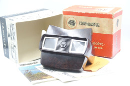 VIEW-MASTER Vintage : SAWYERS MODEL E BAKELITE Original Box - Made In Belgium - Reels - Viewmaster - Stereoviewer - Stereoskope - Stereobetrachter