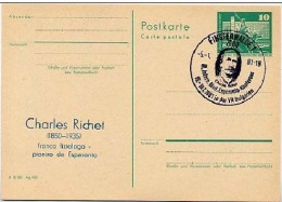 Charles Richet, Physics, Nobel Prize, Neurochemistry, Anaphylaxis,asthma, Allergic Reaction, Red Cross Mnh - Prix Nobel