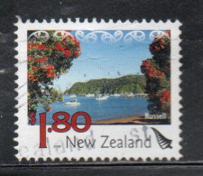 NEW ZEALAND NUOVA ZELANDA 2009 TOURIST ATTRACTIONS RUSSELL 1.80$ USED USATO OBLITERE' - Usati