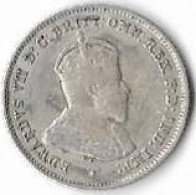 AUSTRALIE EDOUARD VII  ,6 Pence,     Argent , 1910 TB - Ohne Zuordnung