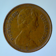 GRAN BRETAGNA 1/2 Penny 1971 QBB  - 1/2 Penny & 1/2 New Penny