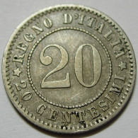 REGNO D'ITALIA 20 Centesimi 1894 K-B QSPL - 1878-1900 : Umberto I.