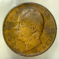 REGNO D'ITALIA 10 Centesimi 1893 BI MB QBB  - 1878-1900 : Umberto I.