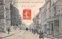 CPA 95 VILLIERS LE BEL / RUE D'AVAL VERS LE BAS - Villiers Le Bel