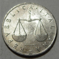REPUBBLICA ITALIANA 1 Lira Cornucopia 1954 BB  - 1 Lira