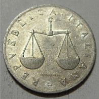 REPUBBLICA ITALIANA 1 Lira Cornucopia 1954 QBB  - 1 Lira