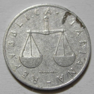 REPUBBLICA ITALIANA 1 Lira Cornucopia 1954 QBB  - 1 Lira