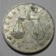 REPUBBLICA ITALIANA 1 Lira Cornucopia 1954 MB QBB  - 1 Lira