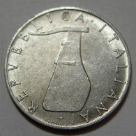 REPUBBLICA ITALIANA 5 Lire Delfino 1955 SPL  - 5 Lire