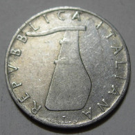 REPUBBLICA ITALIANA 5 Lire Delfino 1955 BB  - 5 Lire